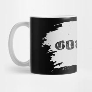 Gothic text typography Mug